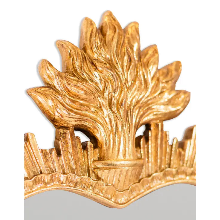 Gold "Sacred Heart" Mirror - Medium