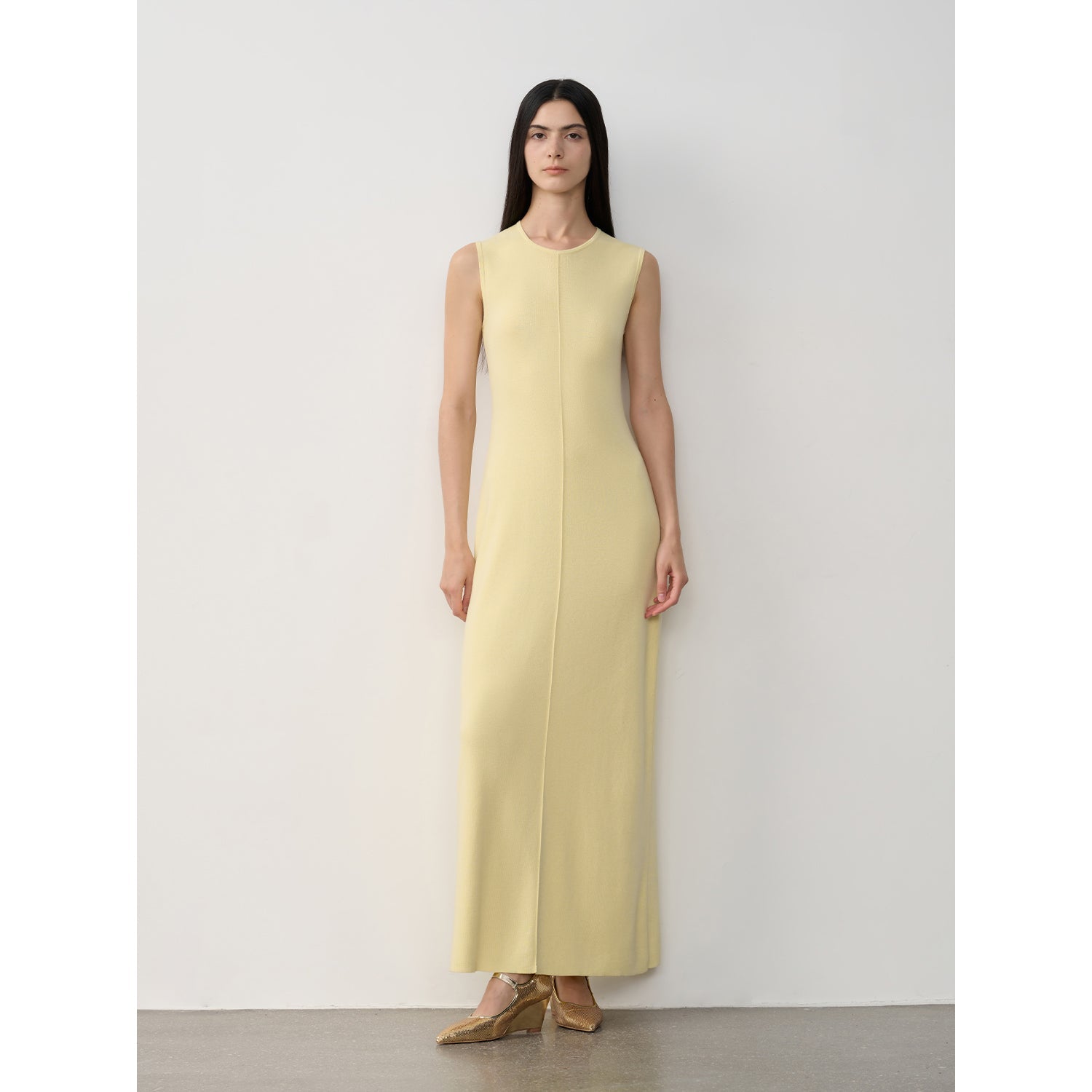 Fireladyfur Women's Merino Wool Knit Dress"Island Letters"